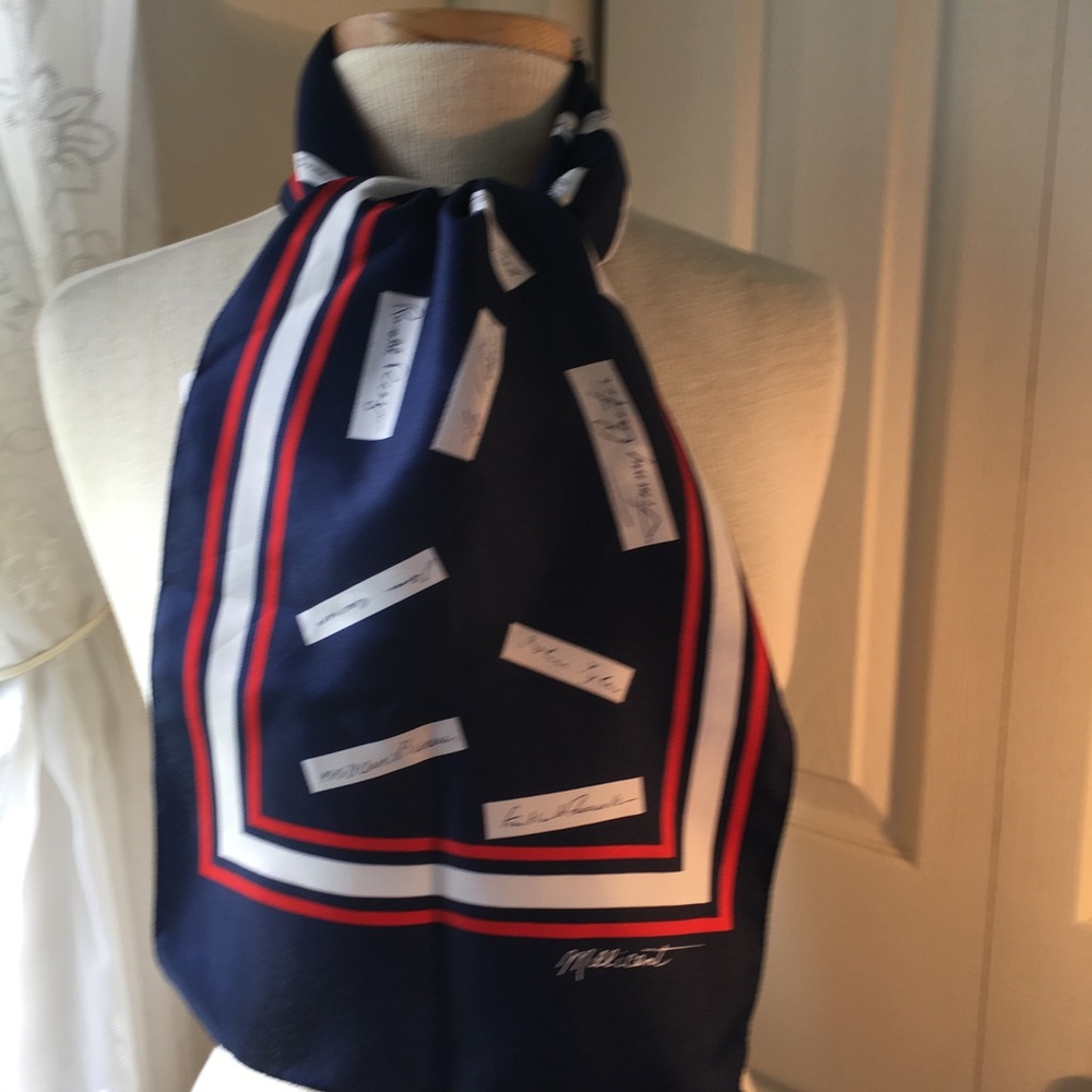Millicent- The Presidents Scarf by T&M Designer